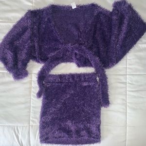 2 piece set skirt/top